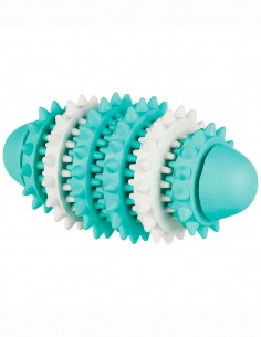Pelota rugby juguete dental con sabor a menta Trixie 15cm