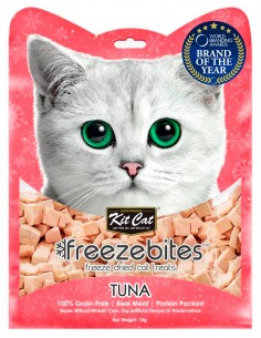 KIT CAT FreezeBites - Atún Natural Liofilizado 15g
