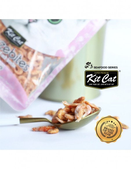 KIT CAT FreezeBites - Camarones Naturales Liofilizados 10g