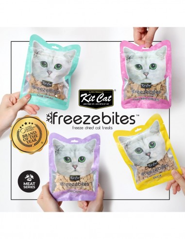 KIT CAT FreezeBites - Hígado de Pato Natural...