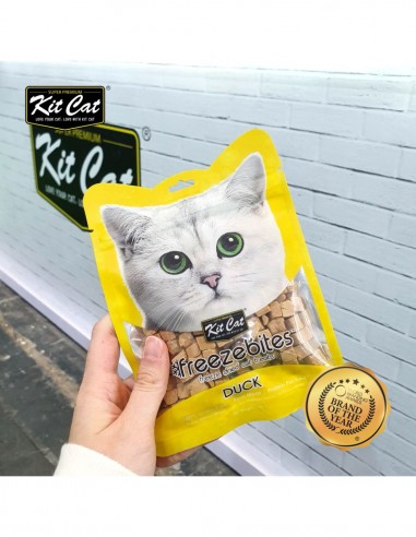 KIT CAT FreezeBites - Pato Natural Liofilizado 15g
