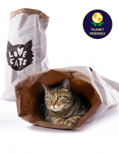 Bolsa de Cartón Escondite Multi Juegos - Juguete para Gatos 2