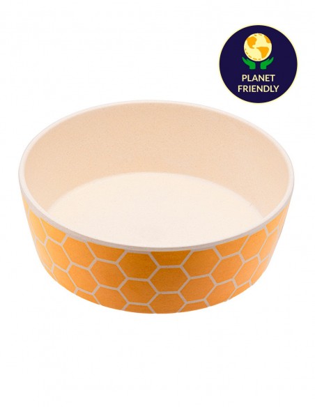 Beco Comedero de Bambú Natural Salva las Abejas L - Para Perros