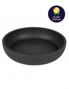 District 70 Comedero de Bambú Natural Negro - Para Gatos