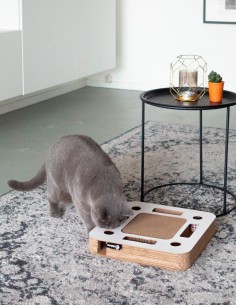 District 70 Rascador SPY Interactivo de Cartón Blanco -... 2