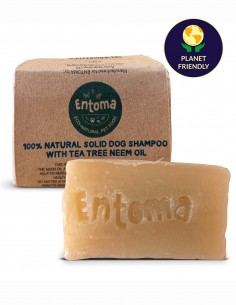 Pastilla Champú Natural Aceites Arbol Te, Citronela y Neem