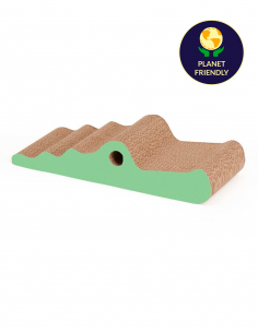 Catit ZOO Rascador COCODRILO de Cartón Reciclado - Para...