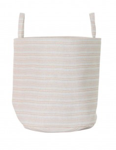 Cesta con Cierre ajustable Naranja 35x38cm - Organización