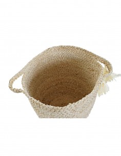 Cesta de Fibra Natural 29x33cm - Organización 2