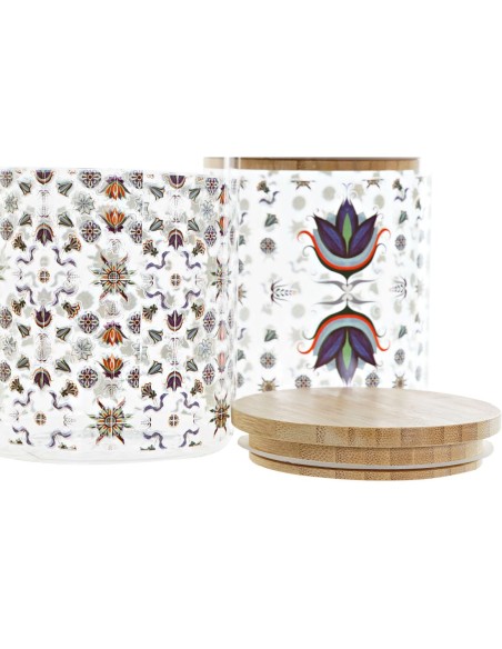 Bote de Vidrio y Bambú 700ml - Para Premios