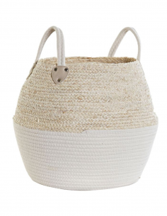 Cesta de Fibra Natural 31x42cm - Organización