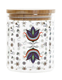 Bote de Vidrio y Bambú 700ml - Para Premios