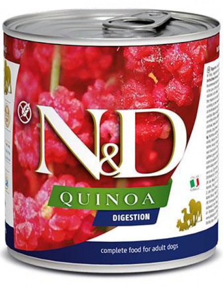 FARMINA ND Quinoa Digestión - Venado y Cordero 285g - Húmeda