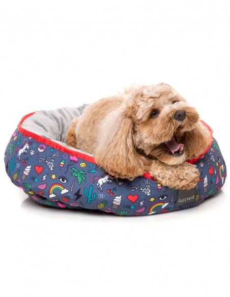 Cama Antiestrés para perros Reversible FuzzYard Coachella