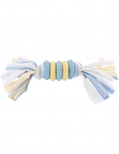 Juguete Anillas Y Flecos Para Cachorro 21cm (Color Sorpresa)