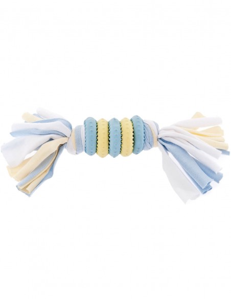 Juguete Anillas Y Flecos Para Cachorro 21cm (Color Sorpresa)