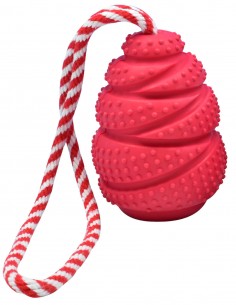 Cono Ultra Resistente Con Cuerda Sabor Vainilla Rojo 11,1cm