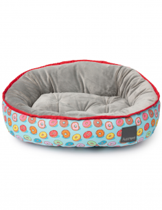 Cama Antiestrés Reversible FuzzYard You Drive Me Glazy