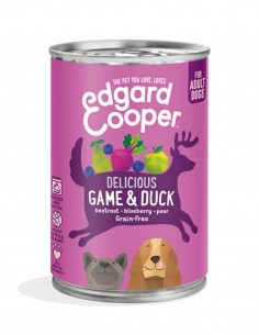 EDGARD COOPER Venado y Pato con Arándanos y Pera 400g -...