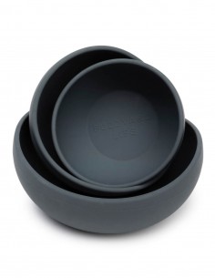 FuzzYard LIFE Comedero de silicona natural - Slate Grey M 2
