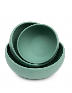 FuzzYard LIFE Comedero de silicona natural - Myrtle Green S 2