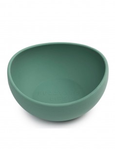 FuzzYard LIFE Comedero de silicona natural - Myrtle Green L