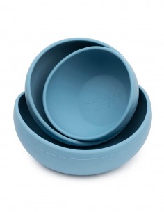 FuzzYard LIFE Comedero de silicona natural - French Blue S 2