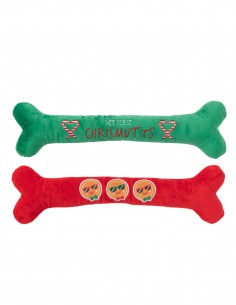 FuzzYard Xmas Toy - Christmutts Homies Bones 2PK - L