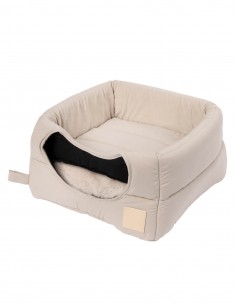 FuzzYard LIFE Cama Cueva de algodón - Sandstone 2