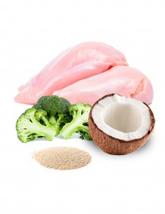 PUROMENU Momento de Ternura | Pollo, Brócoli y Coco 100g... 2