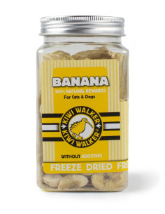 KIWI WALKER Banana 70g - Snack Liofilizado para Perros y...