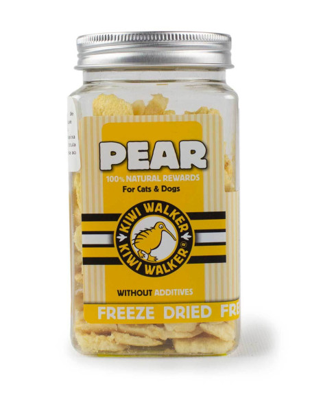 KIWI WALKER Pera 50g - Snack Liofilizado para Perros y Gatos