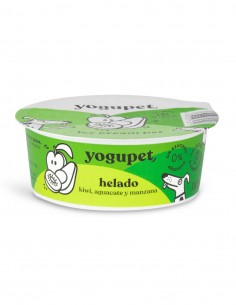 YOGUPET Helado de Kiwi, Pera y Manzana 110g - Para Perros...