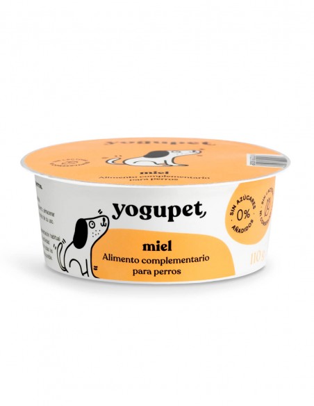 YOGUPET Classic Miel 110g - Yogur Natural para Perros