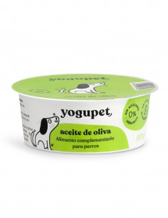 YOGUPET Classic Aceite de Oliva 110g - Yogur Natural para...