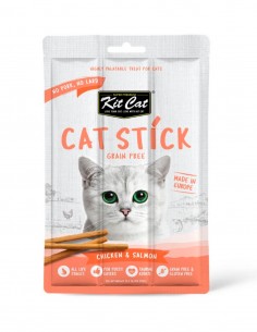 KIT CAT Cat Stick 15g - Pollo, Salmón y Calabaza