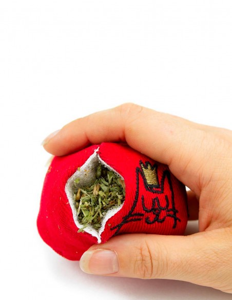 KING CATNIP Pelota con Catnip 100% Orgánico - Juguete para Gatos