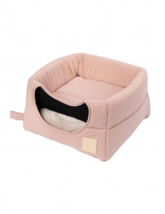FuzzYard LIFE Cama Cueva de algodón - Soft Blush 2