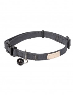 FuzzYard LIFE Collar Slate Grey - Para Gatos (Cierre...