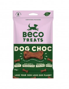 BECO Algarroba, Manzanilla y Quinoa 70g - Snack Para Perros