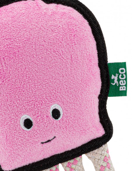 Beco Lolo Pulpo de Plastico Reciclado - Juguete para Perros