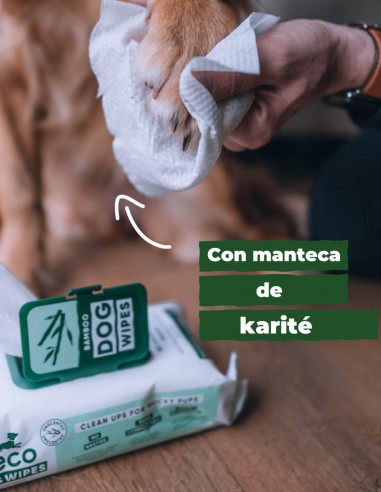 Beco Toallitas Húmedas de Bambú Hipoalergénicas - Para Perros y Gatos