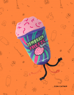 FuzzYard Halloween Cat Toy - Zombrain Freeze Slushie 2