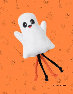 FuzzYard Halloween Cat Toy - Ghoulia Ghost 2