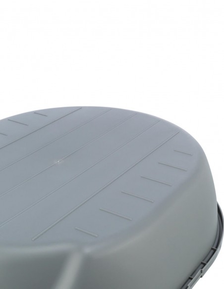 Bandeja Higiénica Simao con Borde Gris - Para Gatos