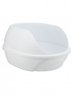 Bandeja Higiénica Simao con Borde Blanca - Para Gatos