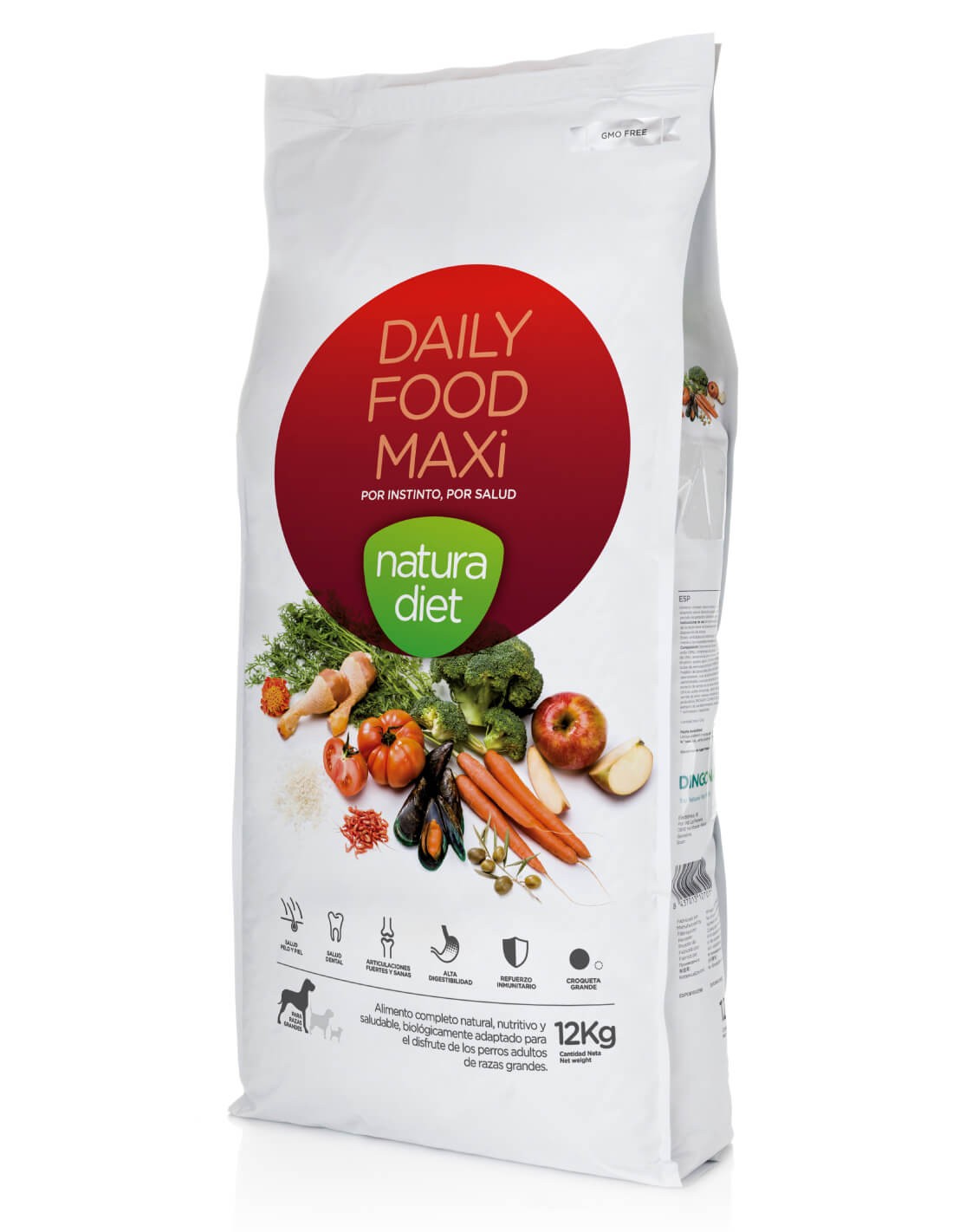 NATURA DIET Daily Food Maxi Perros Raza Grande de Pollo 12KG