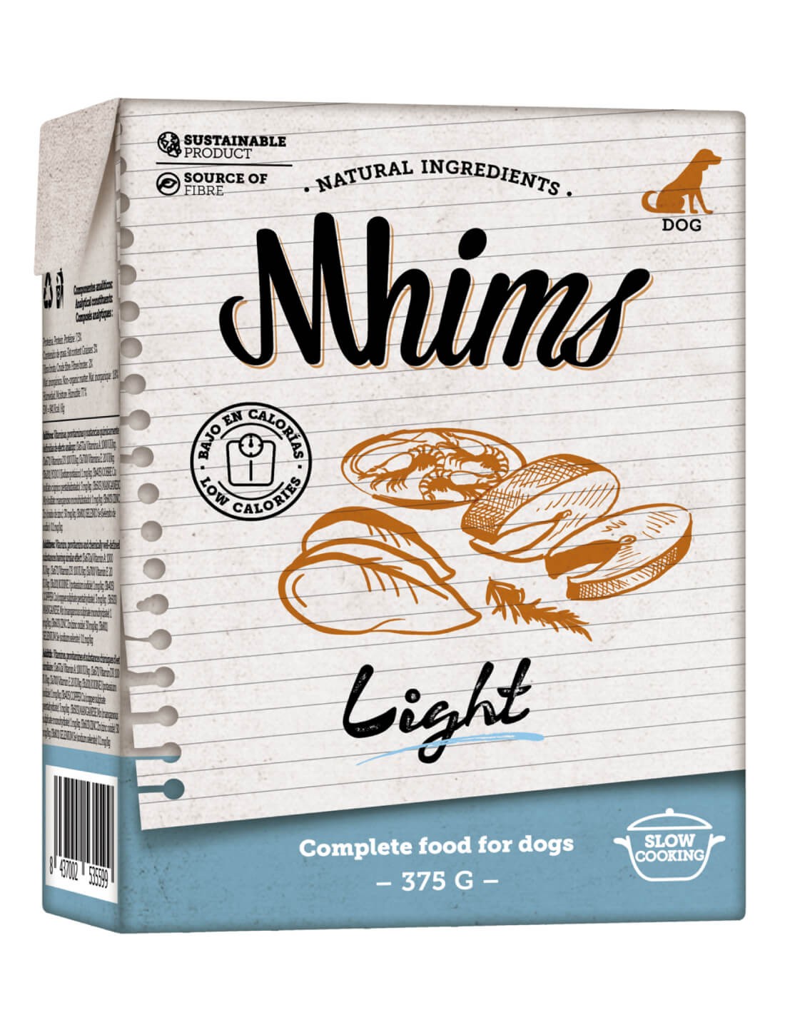 MHIMS Light 375g - Comida húmeda para perro
