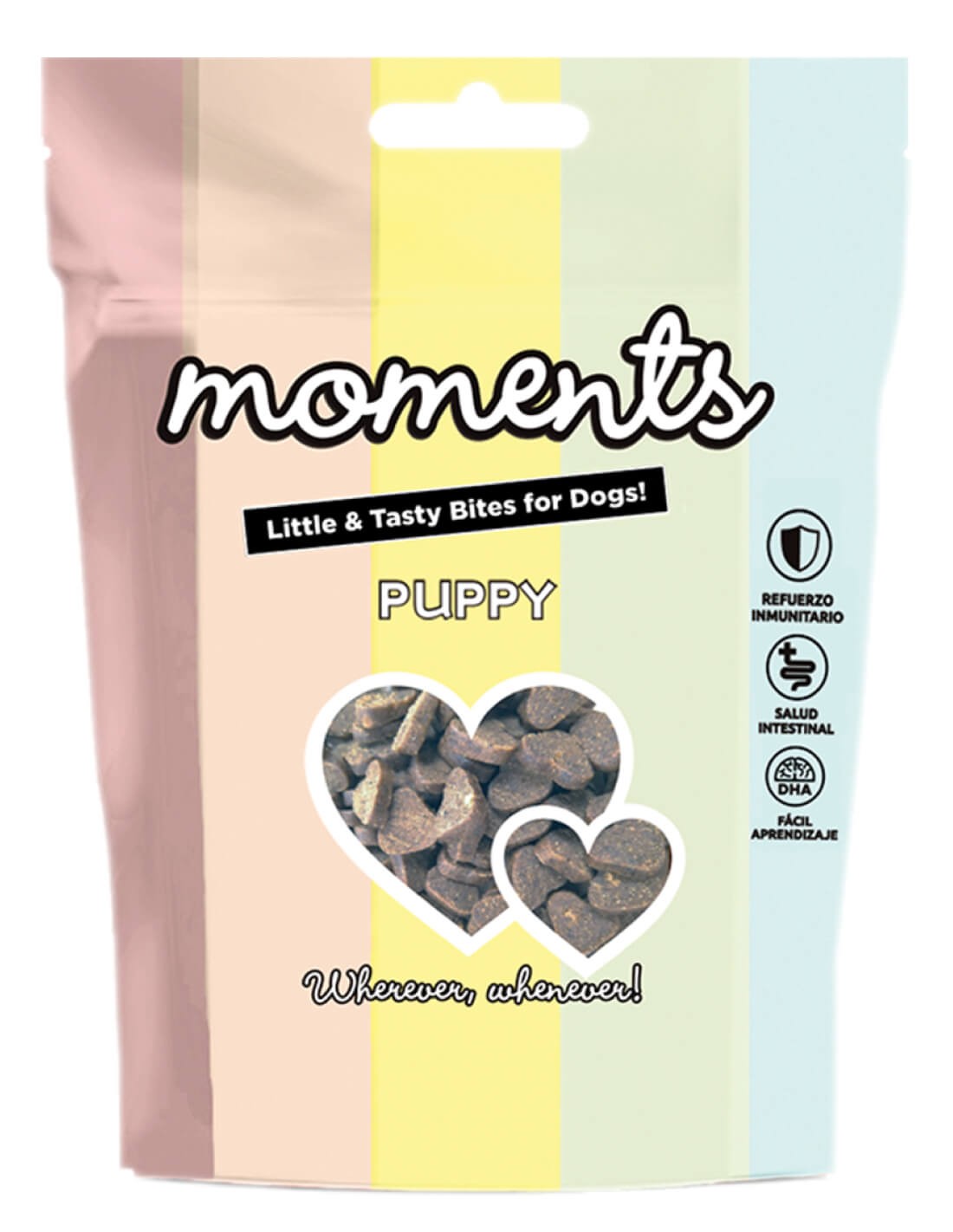 MOMENTS Puppy Salmón Snack natural Cachorros 60g