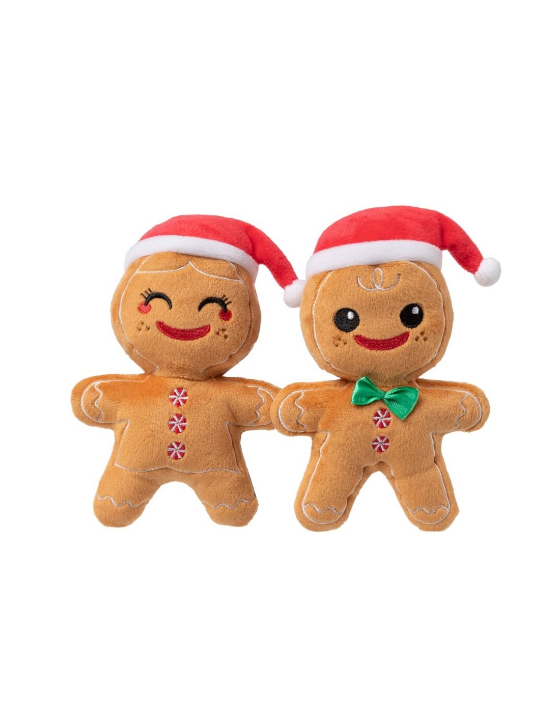 FuzzYard Xmas Toy - MR & MRS Gingerbread 2PK